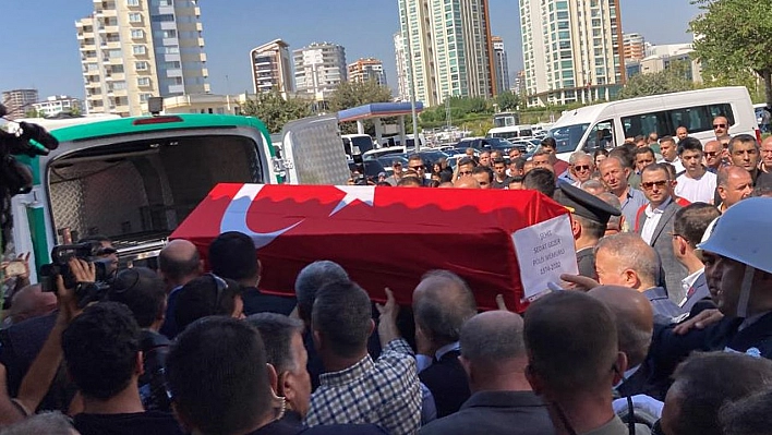 Elazığ'da da Görev Yapan Mersin Şehidimiz Sedat Gezer Son Yolculuğuna Uğurlandı