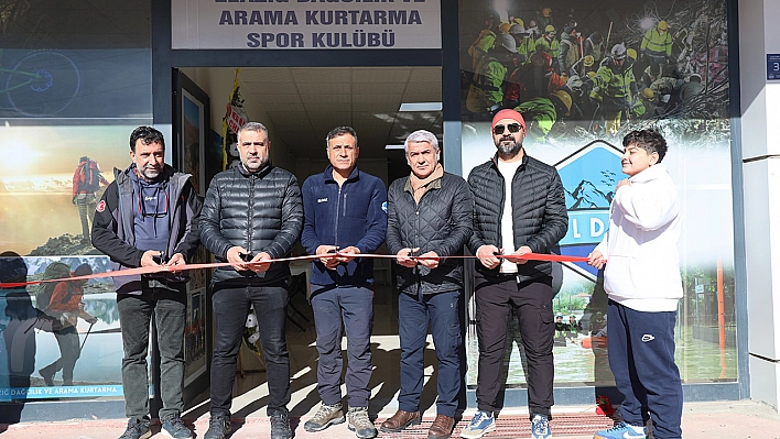 Elazığ'da Dağcılık ve Arama Kurtarma Spor Kulübü açılışı