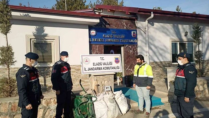 Elazığ'da Demir Malzeme Çalan 5 Şüpheli Yakalandı