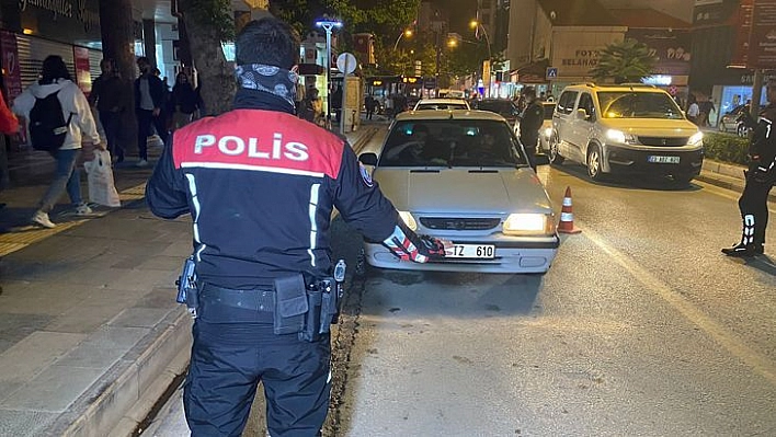 Elazığ'da Denetimler Sürüyor, Polis Göz Açtırmıyor