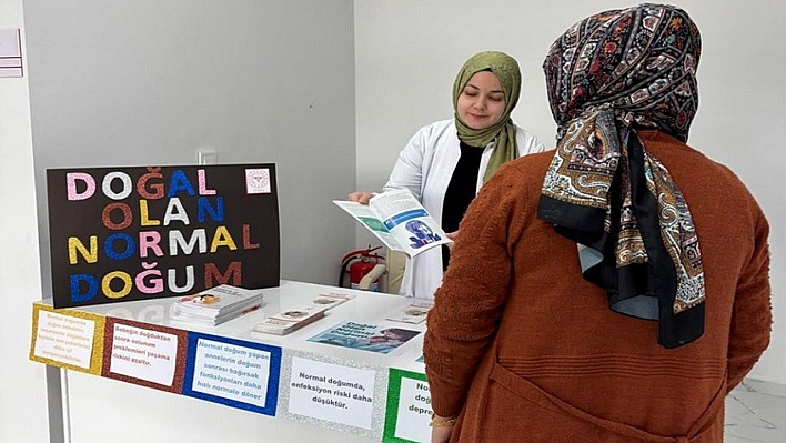 Elazığ'da 'doğal olan normal doğum' etkinliği