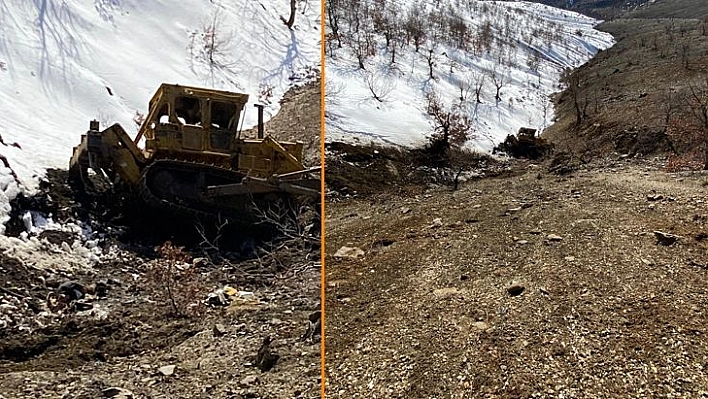 Elazığ'da Dozer Uçuruma Yuvarlandı: 1 Ölü