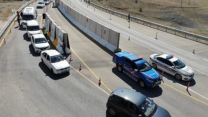 Elazığ'da Drone Destekli Trafik Denetimi