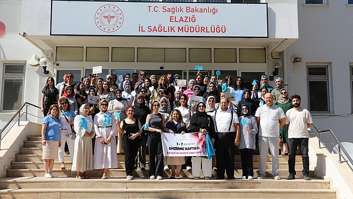 Elazığ'da Dünya Emzirme Haftası etkinlikleri