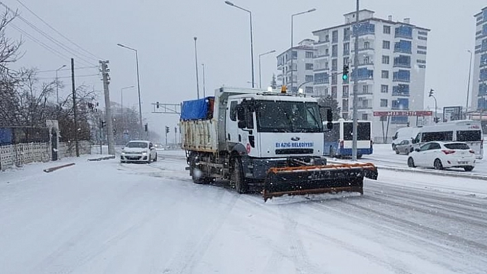 Elazığ'da eğitime kar molası