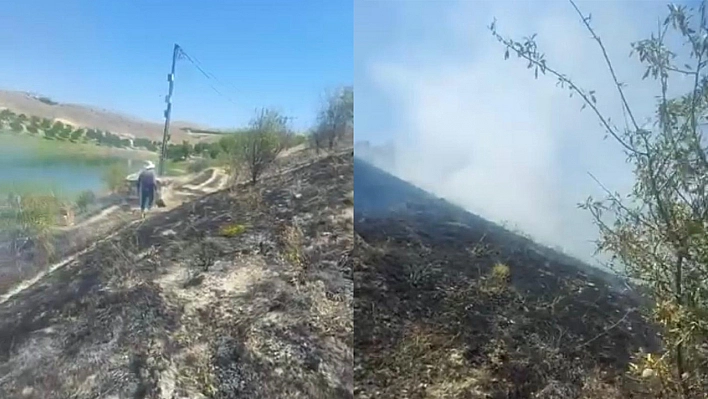 Elazığ'da Korkutan Yangın!