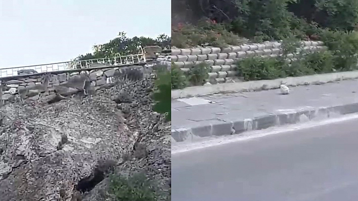 Elazığ'da faciadan dönüldü