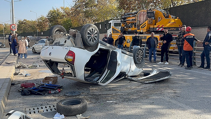 Elazığ'da faciaya ramak kaldı