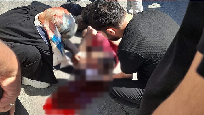 Elazığ'da feci kaza: 1 ağır yaralı