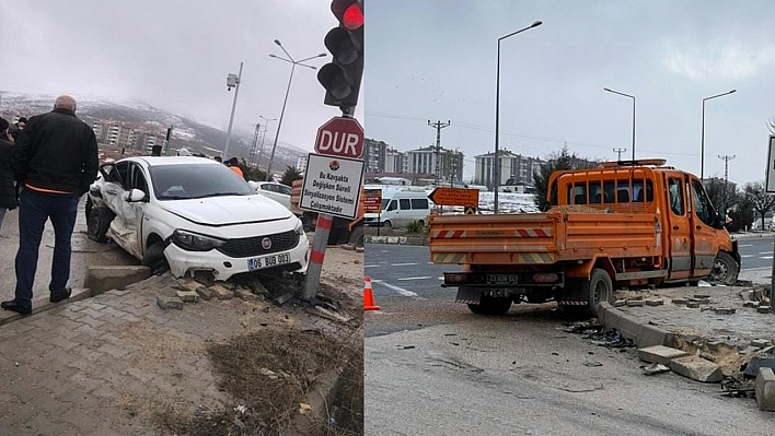 Elazığ'da feci kaza: 5 yaralı