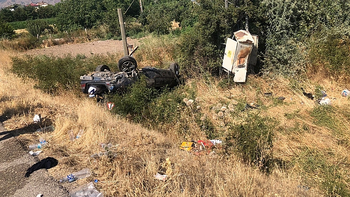 Elazığ'da Feci Kaza! Çok Sayıda Yaralı Var