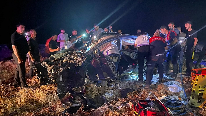 Elazığ'da feci kaza: Çok sayıda ölü var