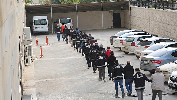 Elazığ'da FETÖ'ye Operasyon Çok Sayıda Gözaltı