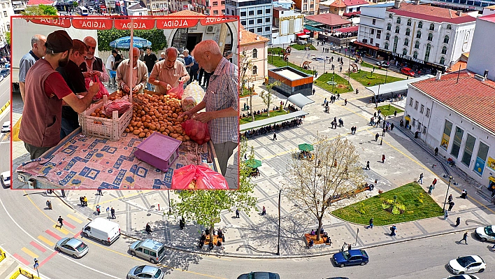 Elazığ'da fiyatı düştü vatandaşlar kilolarca aldı