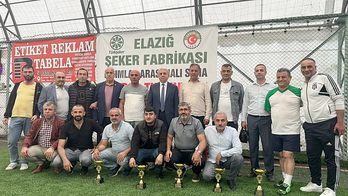 Elazığ'da Futbol Turnuvası Sona Erdi