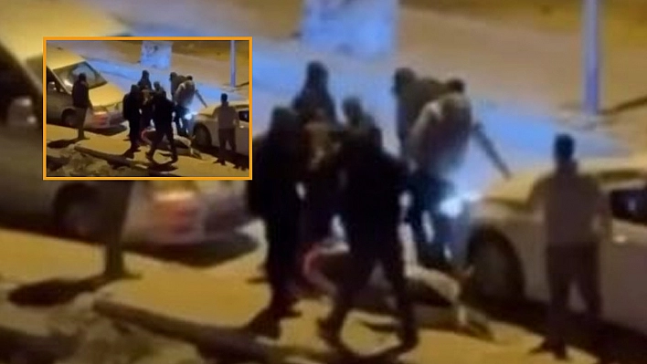 Elazığ'da genç kızları taciz eden yabancı uyruklu şahıs darp edildi