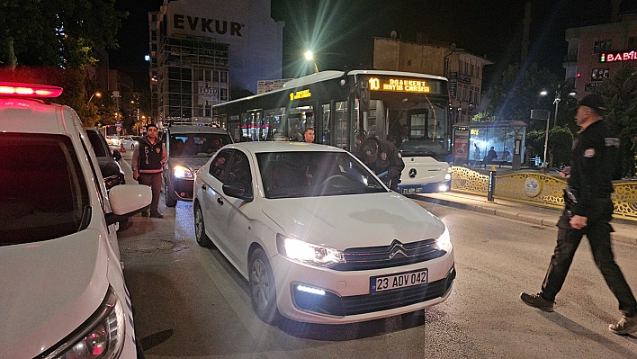 Elazığ'da geniş çaplı asayiş operasyonunda yüzlerce denetim yapıldı