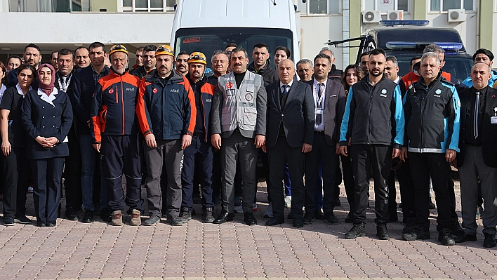 Elazığ'da gerçeği aratmayan tatbikat