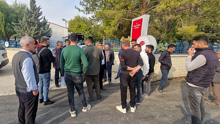 Elazığ'da gergin anlar!