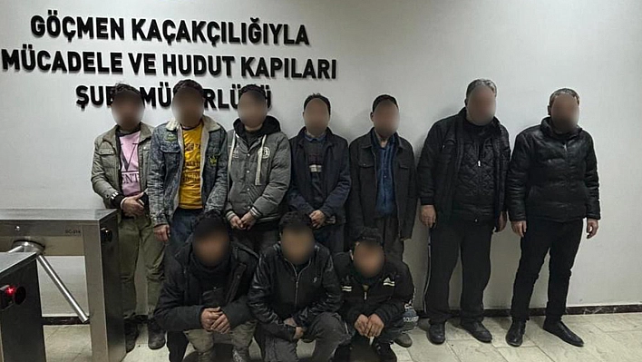 Elazığ'da göçmen kaçakçısı 3 organizatör yakalandı