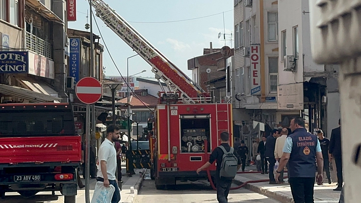 Elazığ'da Havalandırma Motoru Yangın Çıkardı