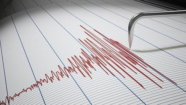 Elazığ'da hissedilen bir deprem meydana geldi