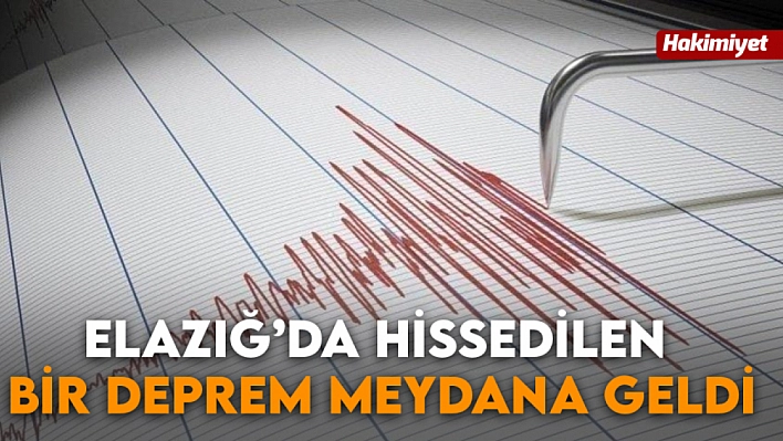 Malatya'da deprem!