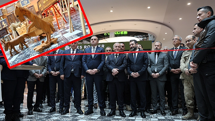 Elazığ'da hükümlü çocukların sanat eserleri sergilendi