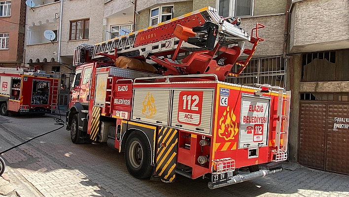 Elazığ'da İkamet Yangını