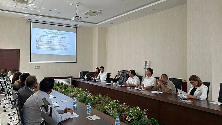 Elazığ'da il eylem planı koordinasyon kurulu toplantısı