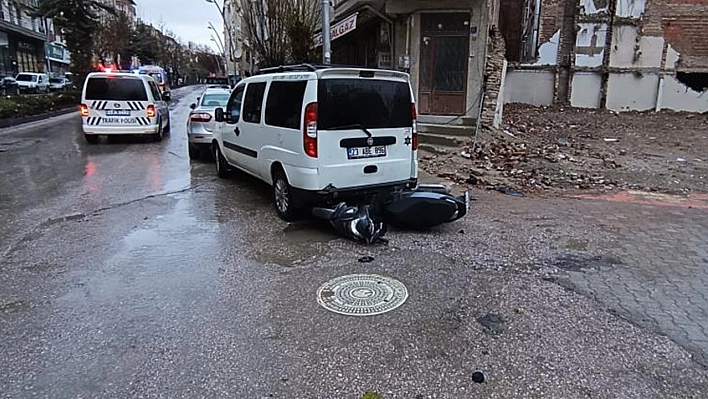 Elazığ'da İlginç Kaza