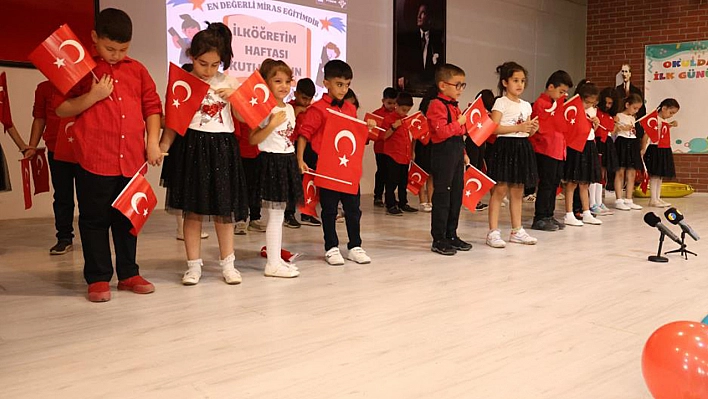 Elazığ'da İlköğretim Haftası renkli görüntüler oluşturdu