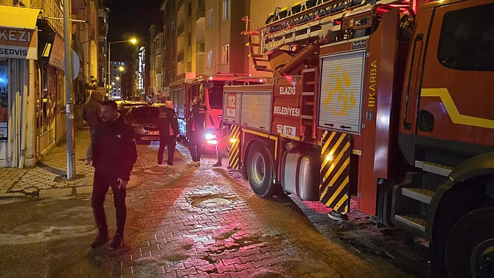 Elazığ'da itfaiye alarma geçti!