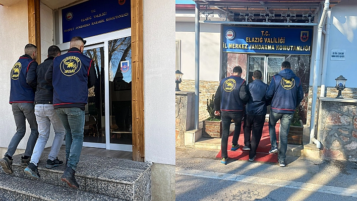 Elazığ'da Jandarma Dedektiflerinden Hırsızlara Geçit Yok