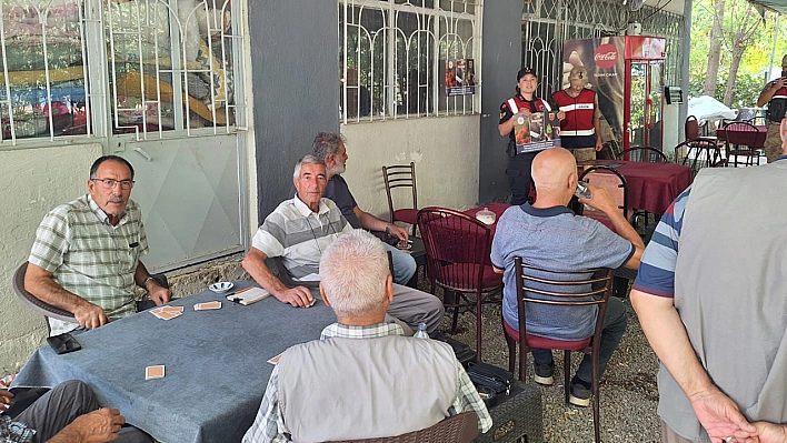 Elazığ'da jandarmadan farkındalık eğitimi