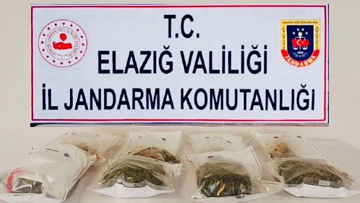 Elazığ'da Jandarmadan Uyuşturucu Tacirlerine Darbe