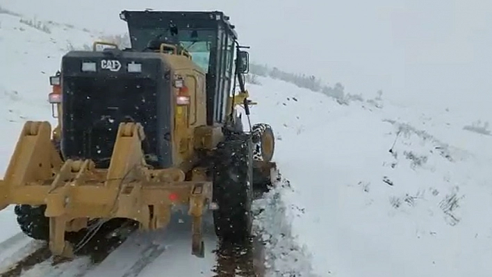 Elazığ'da Kaç Köyün Yolu Ulaşıma Kapandı?