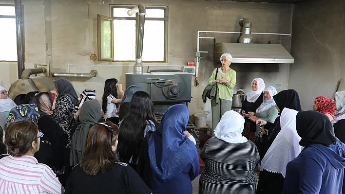 Elazığ'da Kadın çiftçilere yönelik teknik gezi düzenlendi