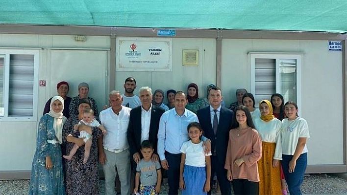 Elazığ'da kalan Ahıska Türkleri bayramlaştı