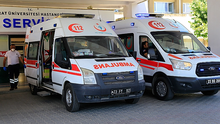 Elazığ'da kenenin ısırdığı adam hastaneye kaldırıldı