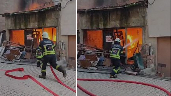 Elazığ'da korku dolu anlar...