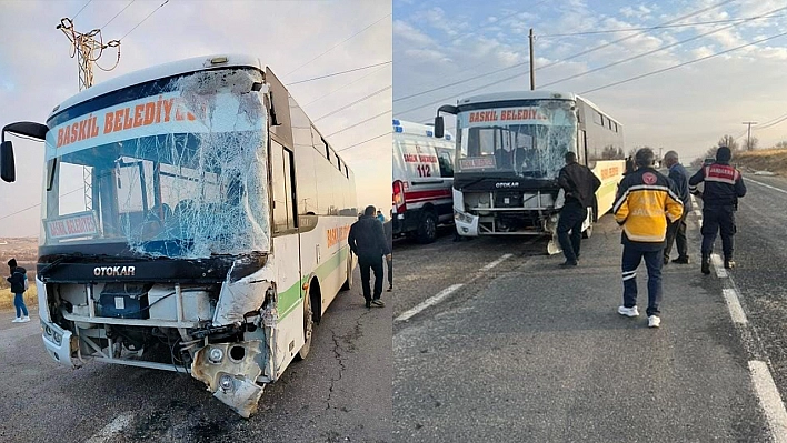 Elazığ'da korkunç kaza! 4 Yaralı