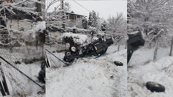 Elazığ'da Korkunç Kaza : 5 Yaralı