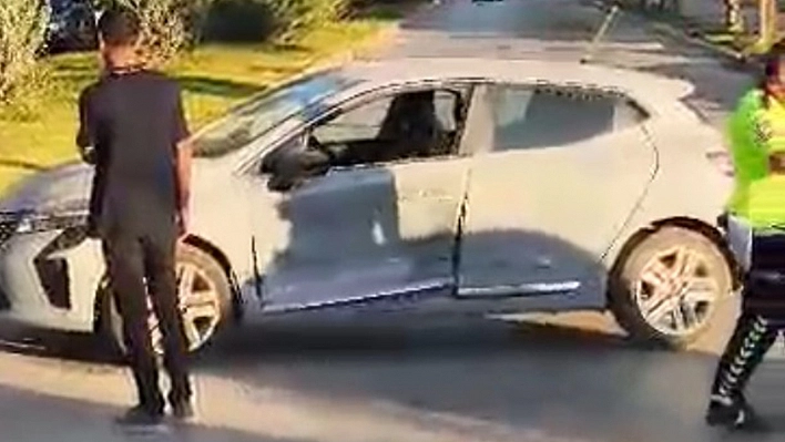 Elazığ'da korkutan kaza: 1 yaralı