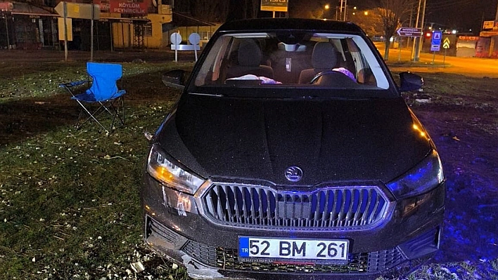 Elazığ'da korkutan kaza: 1 yaralı