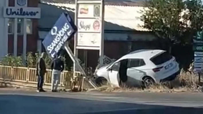 Elazığ'da korkutan kaza!