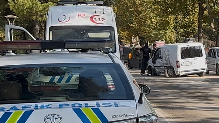 Elazığ'da korkutan kaza