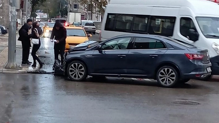 Elazığ'da korkutan kaza