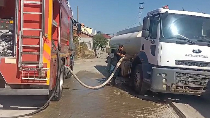 Elazığ'da Korkutan Yangın!