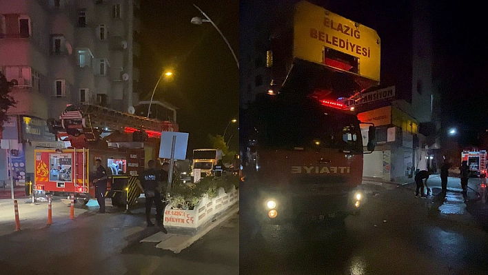 Elazığ'da Korkutan Yangın!